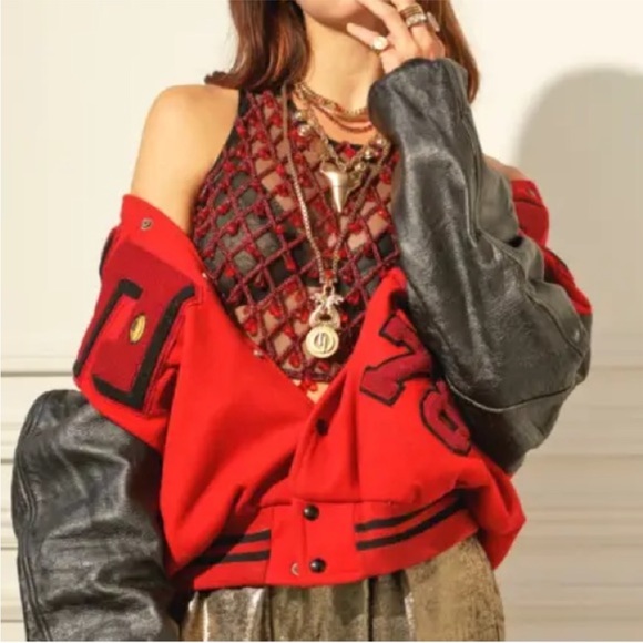 Dylan Lex Diana Ross Top in Red - Picture 2 of 6